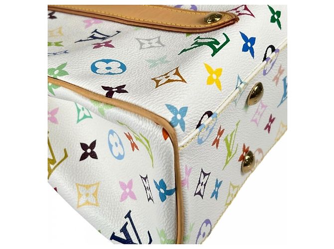 Borsa Louis Vuitton Aurelia MM Bianco - vista 10