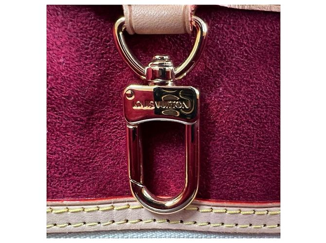 Borsa Louis Vuitton Aurelia MM Bianco - vista 8