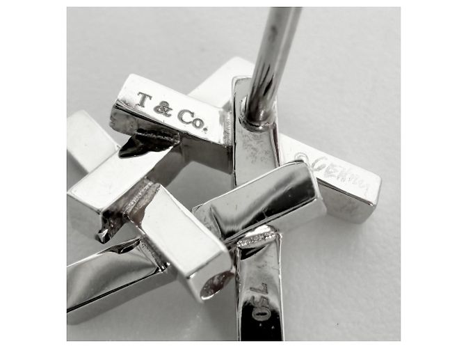 Orecchini a lobo Tiffany & Co. Frank Gehry Axis Design - vista 6
