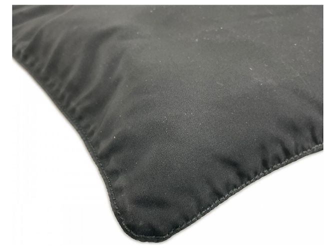 Borsa a tracolla Prada in nylon nero - vista 10