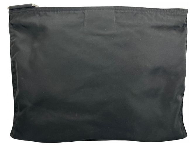 Borsa a tracolla Prada in nylon nero - vista 2