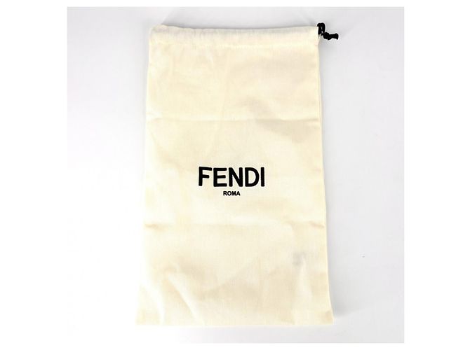 Mini borsa a tracolla Fendi Nano First Charm Chain Nero - vista 8