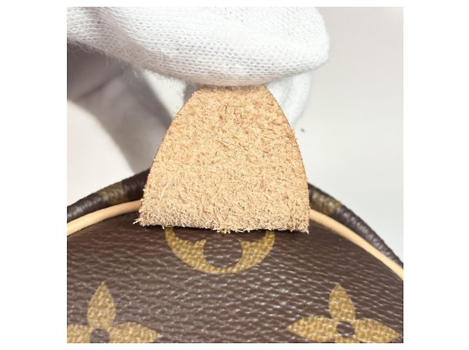 Borsa Mini Boston Speedy 25 Monogram da donna Louis Vuitton Marrone - vista 7