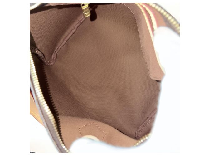 Bolso Boston Mini Speedy 25 Monogram para mujer Louis Vuitton Castaño - vista 4