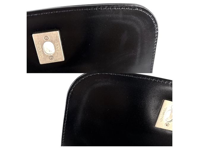 Borsa a tracolla Chanel Mini Matelassé Nero - vista 10