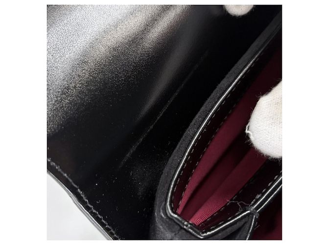 Borsa a tracolla Chanel Mini Matelassé Nero - vista 8