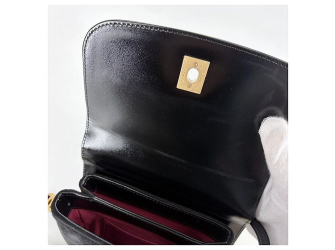 Borsa a tracolla Chanel Mini Matelassé Nero - vista 9