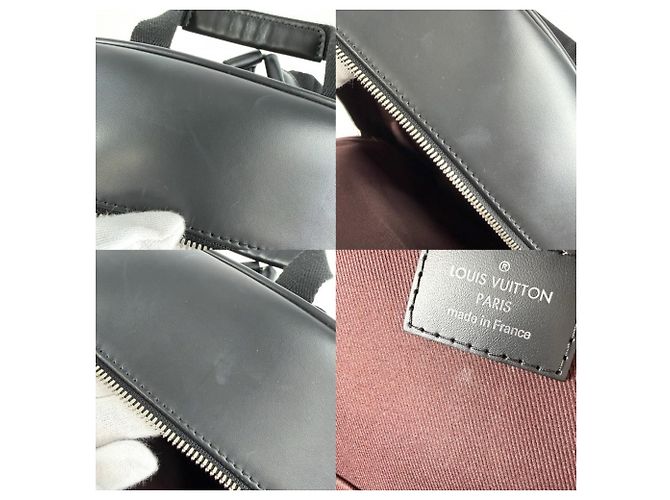 Zaino Louis Vuitton Josh NV Marrone Nero - vista 6