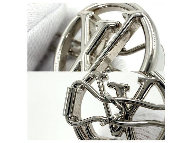 Fermi capelli Baby Laze da donna Louis Vuitton Argento D'oro - vista 6