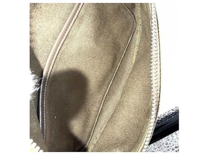 Céline Marsupio Celine in tela kaki Cachi - vista 4