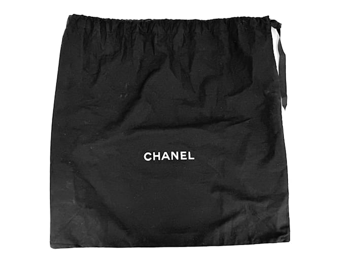 Timeless Borsa a tracolla Chanel in vitello martellato nero - vista 9