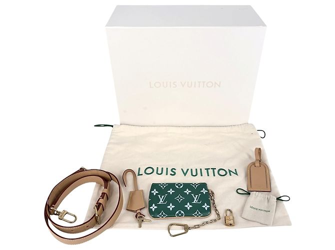 Louis Vuitton Women's Monogram Speedy P9 Bandoulière 25 Handtasche Hellgrün - Ansicht 10