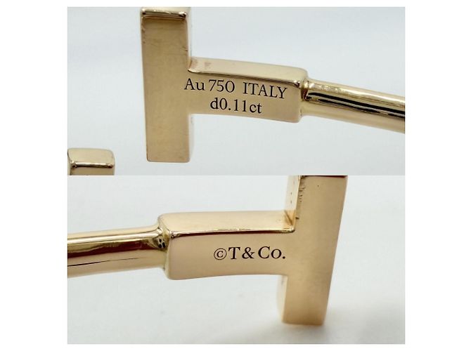 Bracciale rigido Tiffany & Co. in oro rosa 18K - vista 4