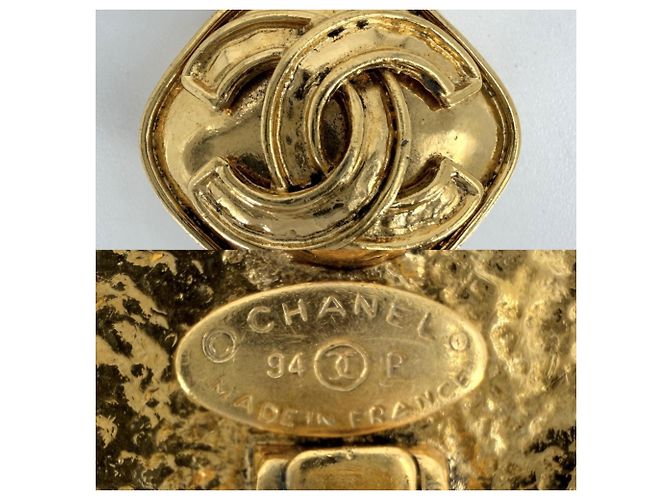 Timeless Orecchini a clip vintage Chanel - vista 3