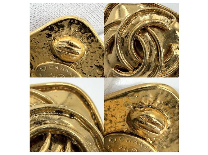 Timeless Orecchini a clip vintage Chanel - vista 4
