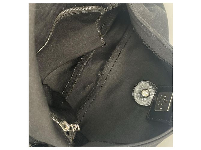 Borsa a secchiello Fendi Mamma Nero - vista 14