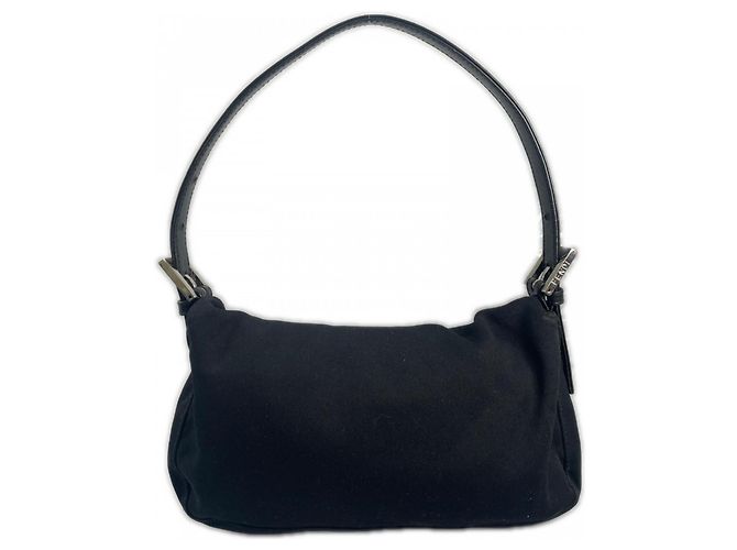 Borsa a secchiello Fendi Mamma Nero - vista 2