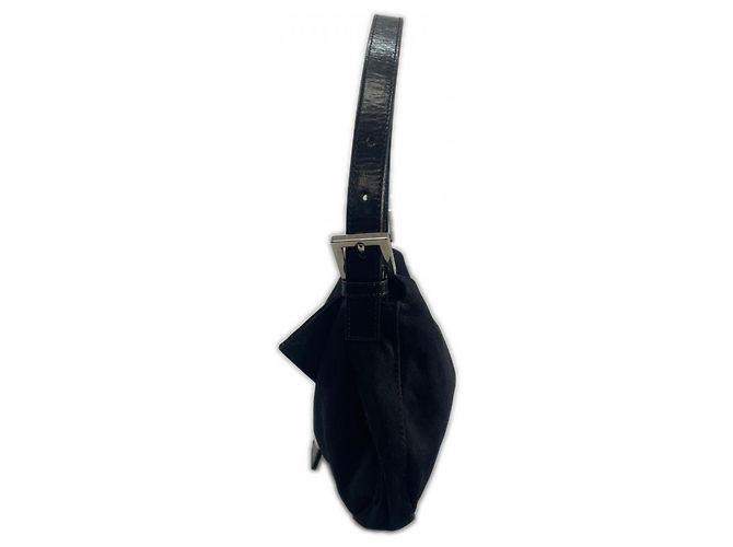Borsa a secchiello Fendi Mamma Nero - vista 3