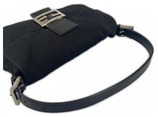 Borsa a secchiello Fendi Mamma Nero - vista 5