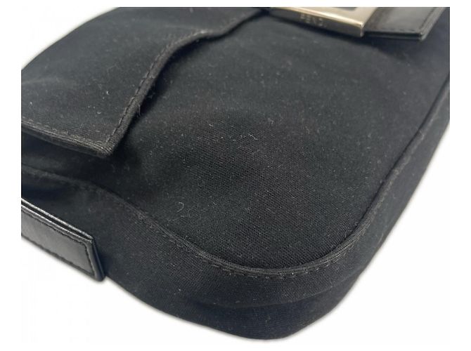 Borsa a secchiello Fendi Mamma Nero - vista 7