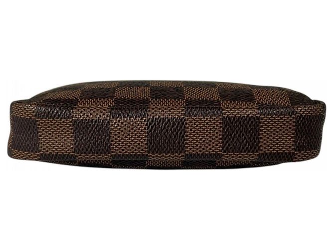 Pouch Louis Vuitton Damier Canvas Marrone - vista 3