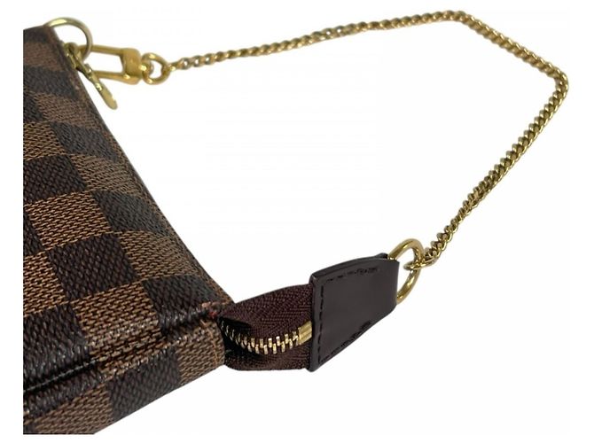 Pouch Louis Vuitton Damier Canvas Marrone - vista 5