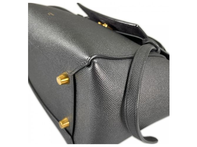 Borsa Belt Bag Céline nera in pelle di vitello Nero - vista 11