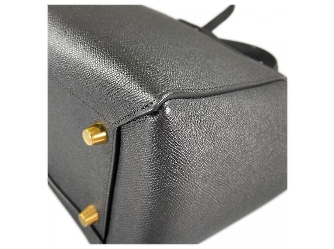 Borsa Belt Bag Céline nera in pelle di vitello Nero - vista 13