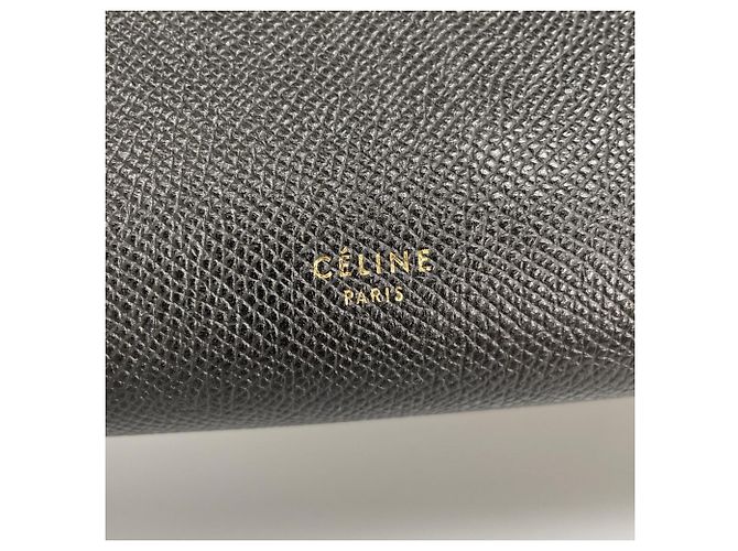 Borsa Belt Bag Céline nera in pelle di vitello Nero - vista 5