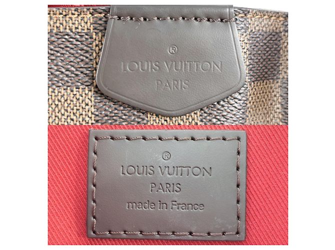 Borsa Louis Vuitton Graceful PM Marrone Damier ebene - vista 5