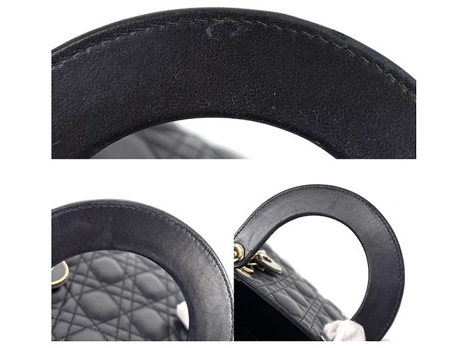 Borsa a mano Christian Dior Lady Dior Small Nero - vista 10
