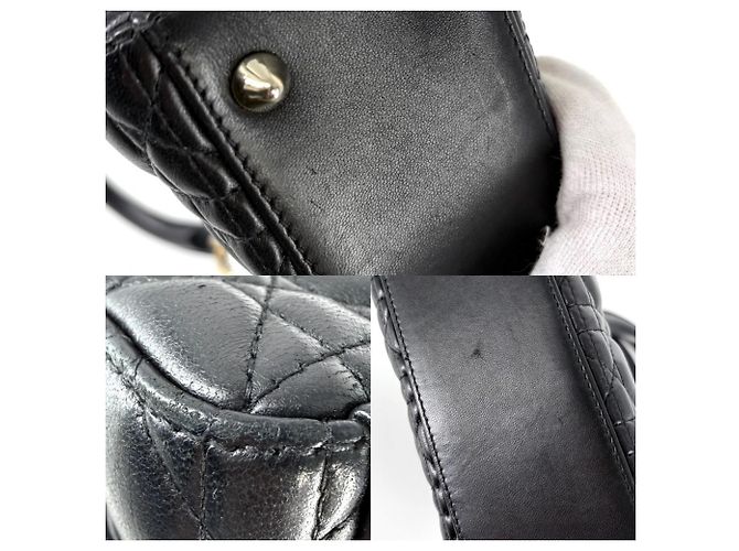 Borsa a mano Christian Dior Lady Dior Small Nero - vista 7