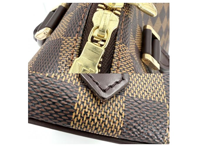 Borsa Mini Boston Rivera MM da donna Louis Vuitton Marrone - vista 7