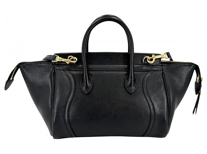 Céline Borsa Celine Little Luggage da donna Nero - vista 2