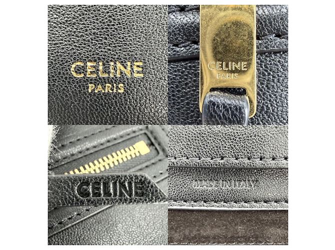 Céline Borsa Celine Little Luggage da donna Nero - vista 5
