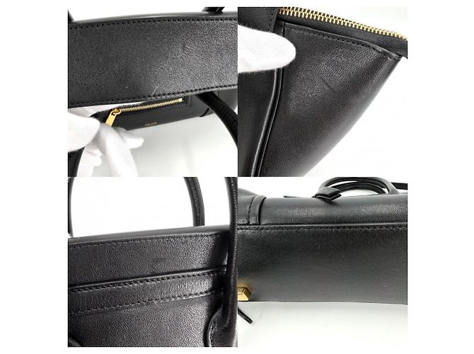 Céline Borsa Celine Little Luggage da donna Nero - vista 6