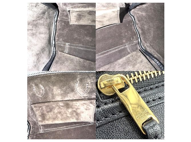 Céline Borsa Celine Little Luggage da donna Nero - vista 7