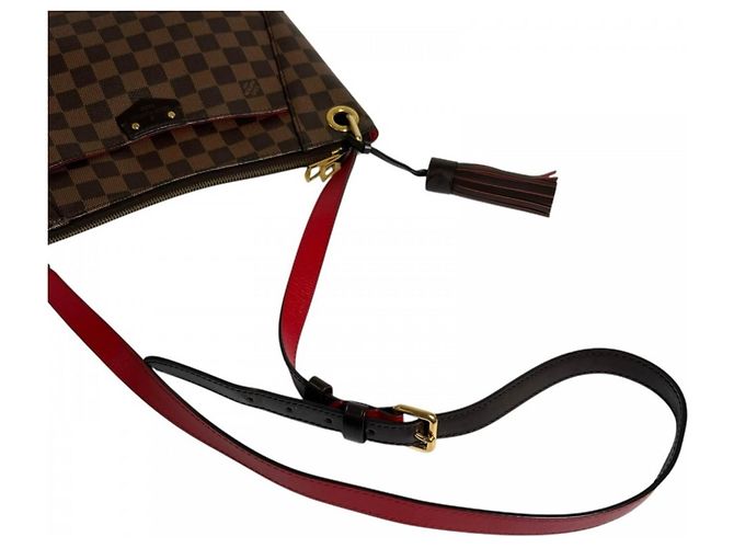 Borsa a tracolla Louis Vuitton Southbank Marrone - vista 9