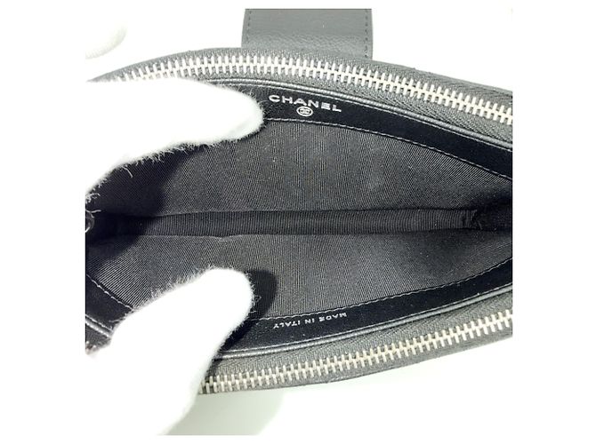 Portafoglio con catena Chanel Matelassé Nero - vista 4
