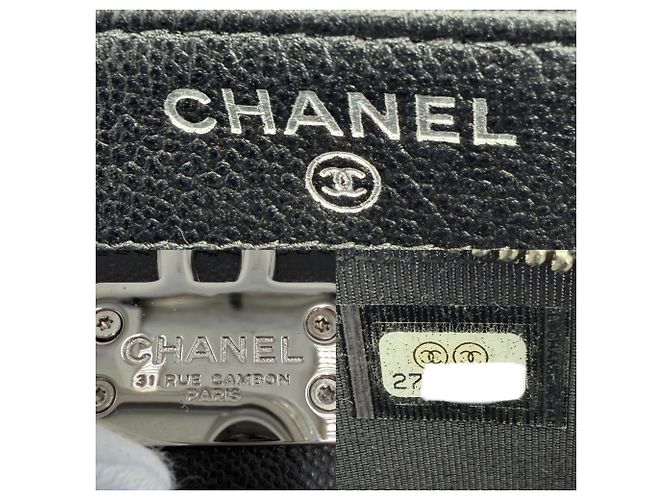 Portafoglio con catena Chanel Matelassé Nero - vista 7