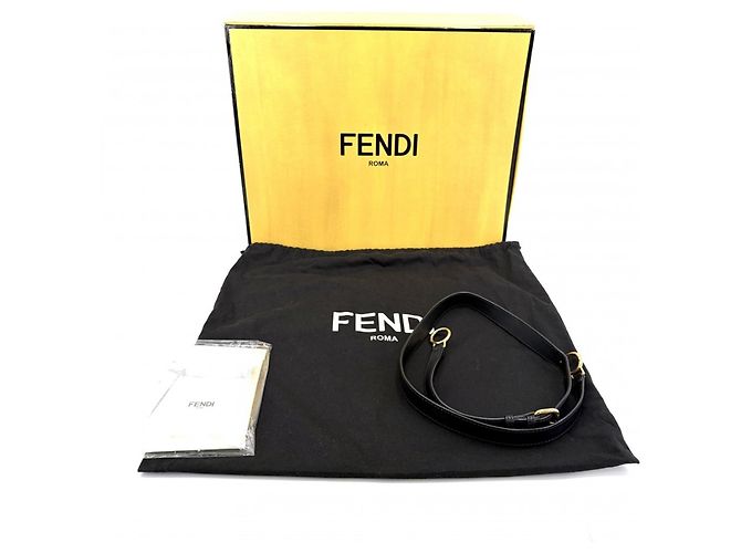 Borsa Fendi Peekaboo Regular Nero - vista 15
