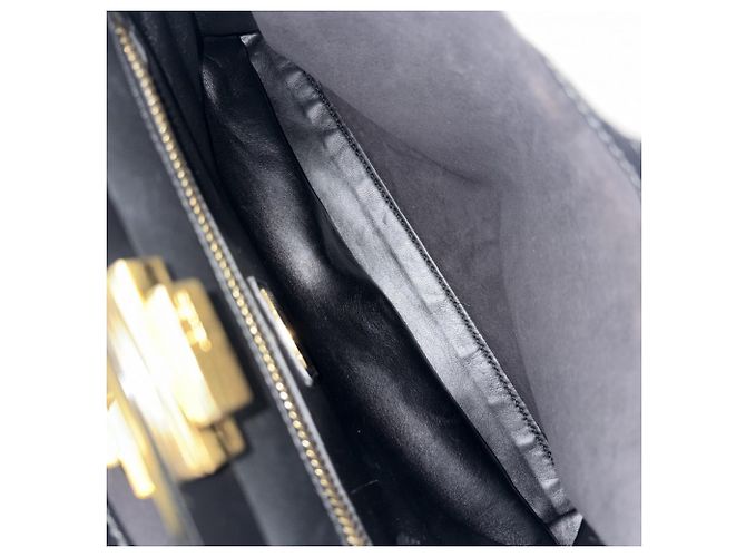 Borsa Fendi Peekaboo Regular Nero - vista 5