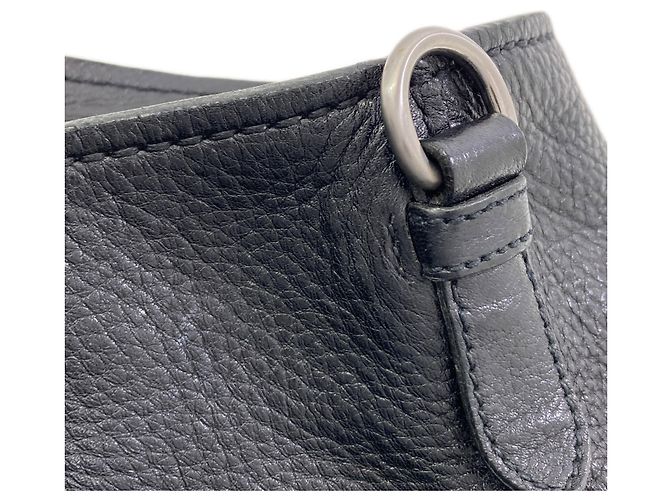 Prada Calfskin 2-Way Tote Bag Black - view 14