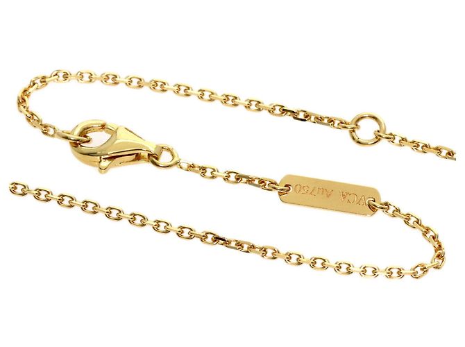Van Cleef & Arpels Vintage Alhambra Karneol Halskette - Ansicht 2