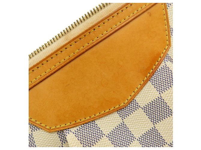 Louis Vuitton N41113 Siracusa PM Shoulder Bag Blu Damier ebene - vista 11