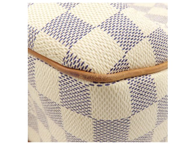 Louis Vuitton N41113 Siracusa PM Shoulder Bag Blu Damier ebene - vista 16