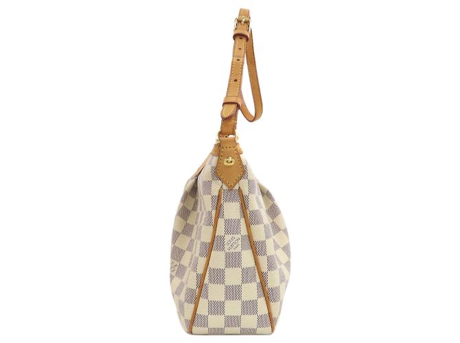Louis Vuitton N41113 Siracusa PM Shoulder Bag Blu Damier ebene - vista 3