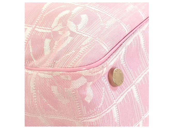 Timeless Borsa Tote Chanel New Travel Line PM Rosa - vista 14