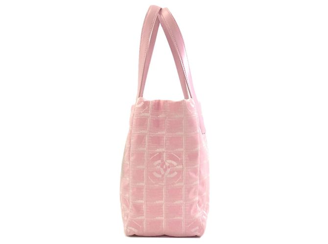 Timeless Borsa Tote Chanel New Travel Line PM Rosa - vista 3