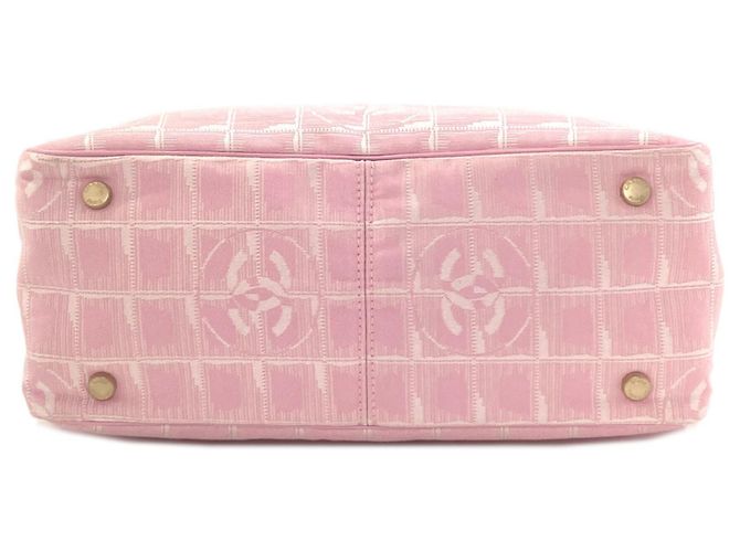 Timeless Borsa Tote Chanel New Travel Line PM Rosa - vista 4